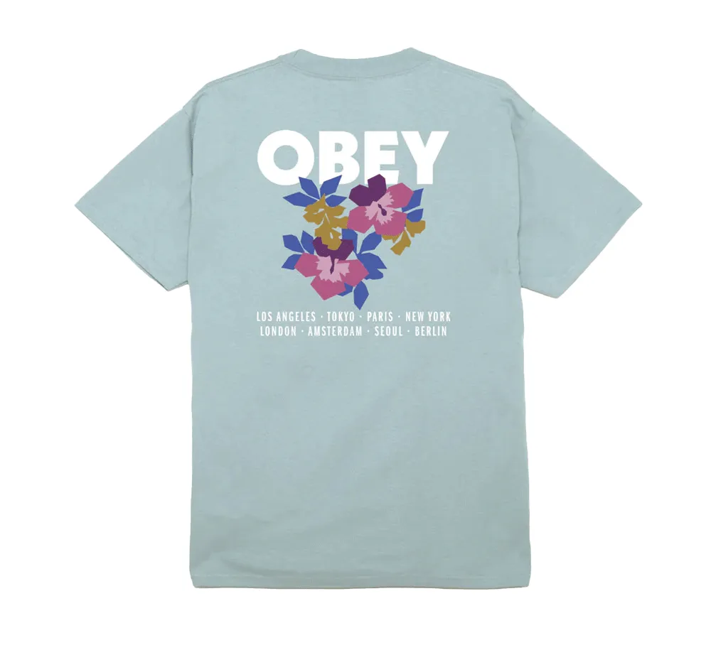 Obey Floral Garden T-shirt