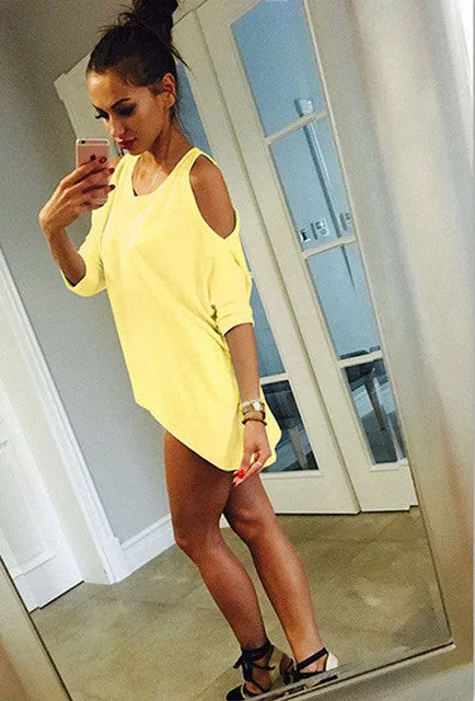 Off Shoulder Loose Shirt