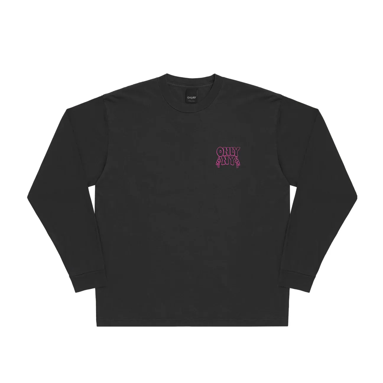 Only NY Time Traveler Long Sleeve T-Shirt - Vintage Black