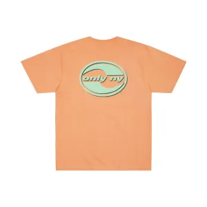 Only NY Wavy Logo T-Shirt - Peach Pink