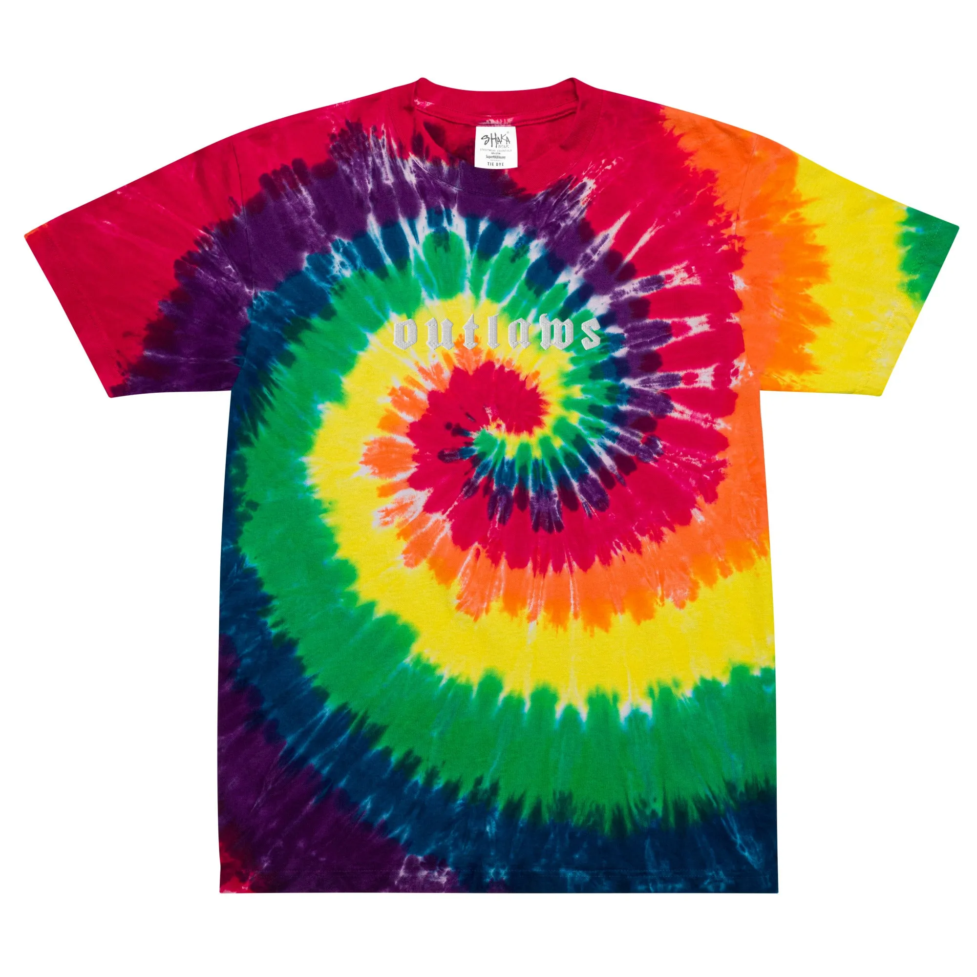 Outlaws Oversized tie-dye t-shirt