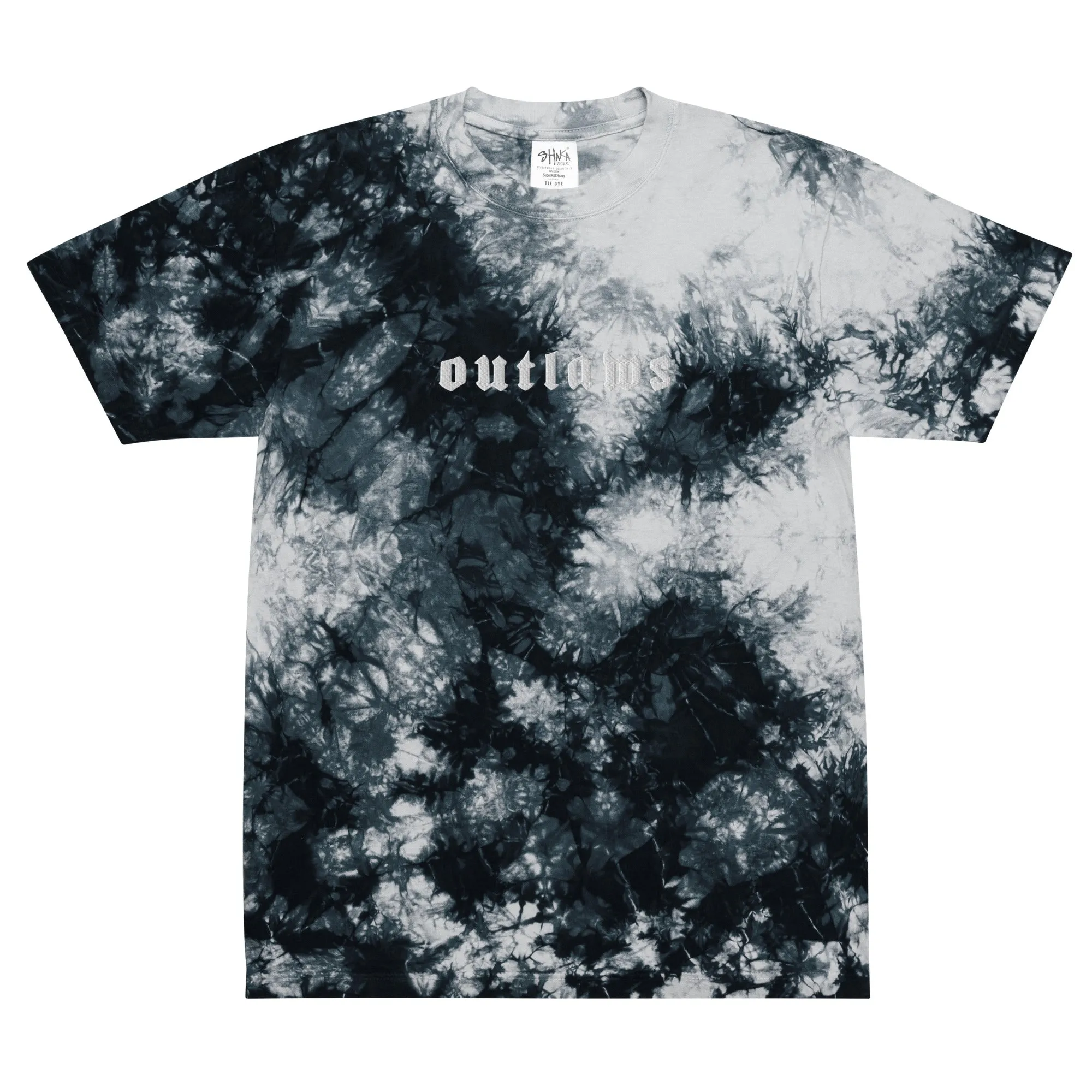 Outlaws Oversized tie-dye t-shirt