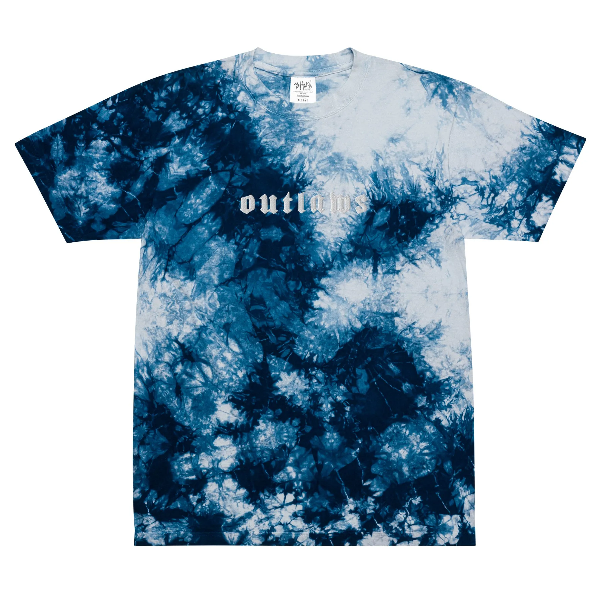 Outlaws Oversized tie-dye t-shirt