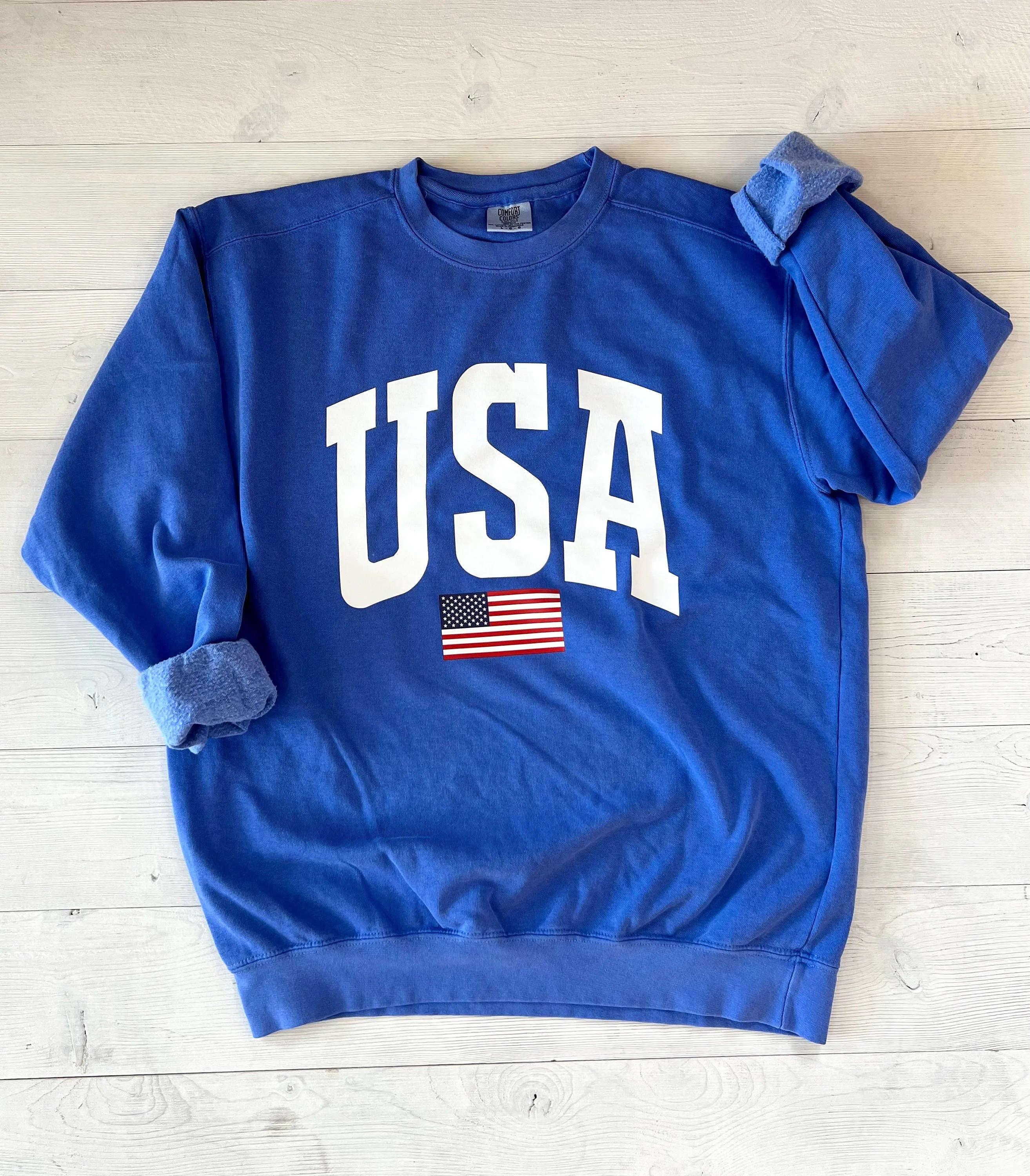 Oversized USA 4th of July Sweatshirt
