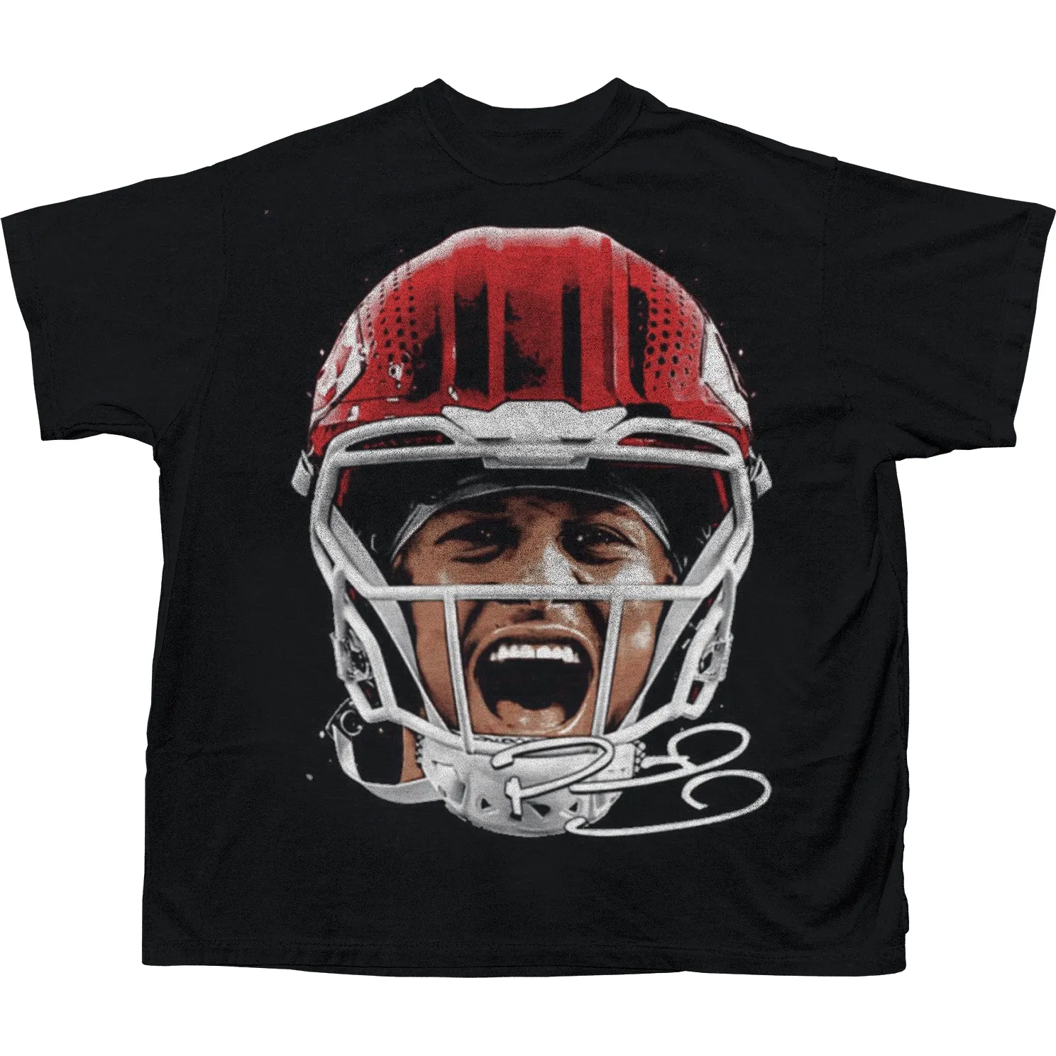 P. MAHOMES BIG HEAD T-SHIRT (BLACK)
