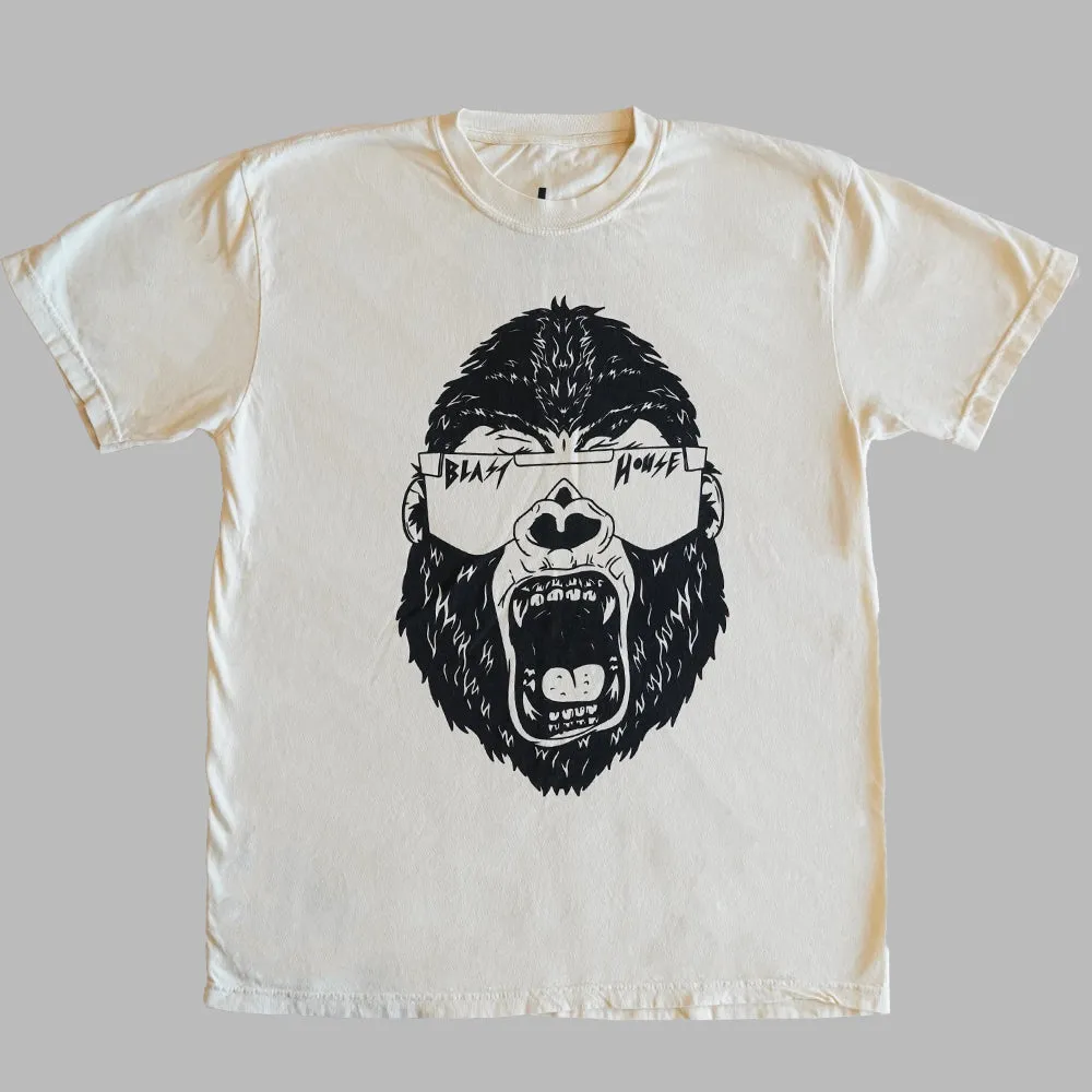 PARTY GORILLA T-SHIRT - IVORY