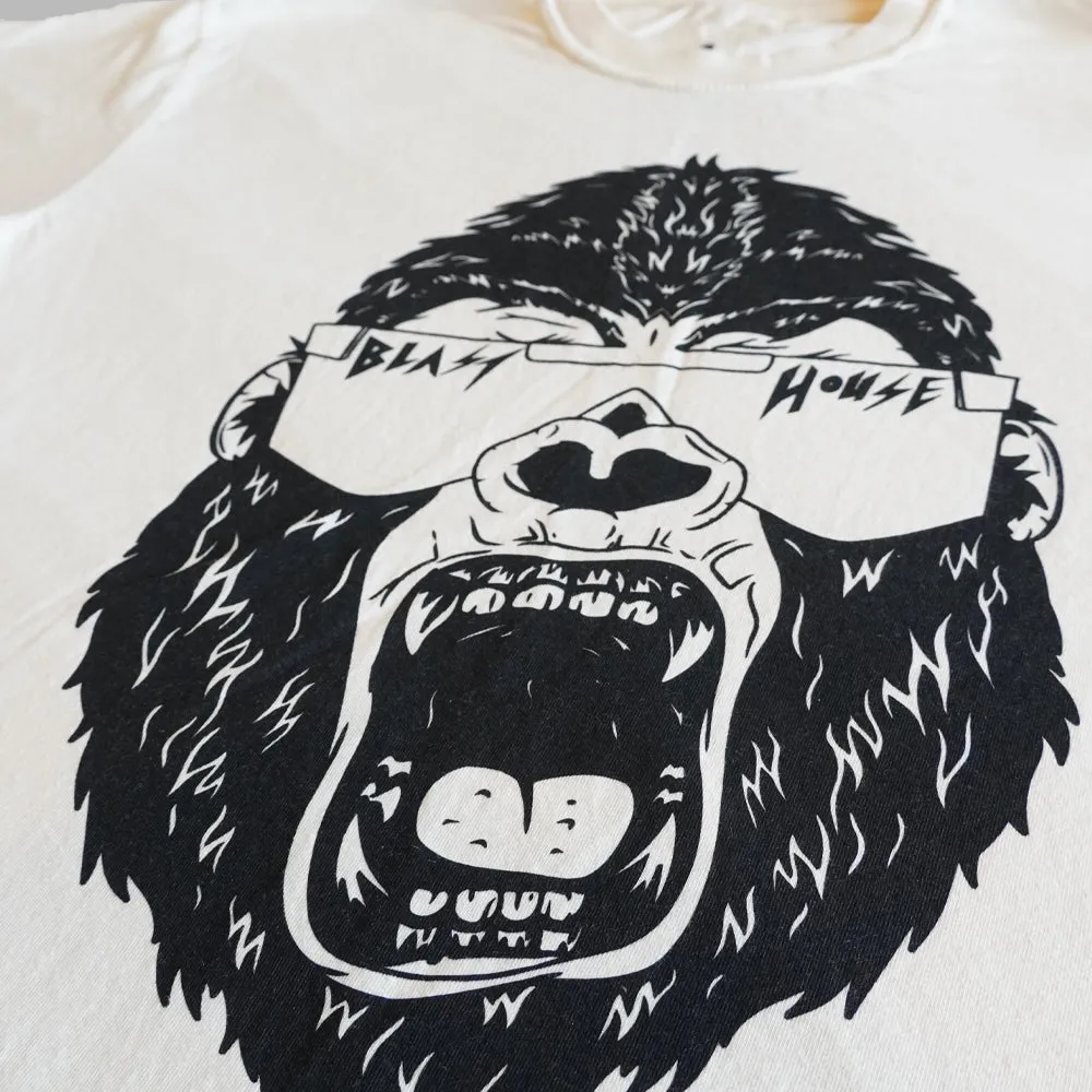 PARTY GORILLA T-SHIRT - IVORY