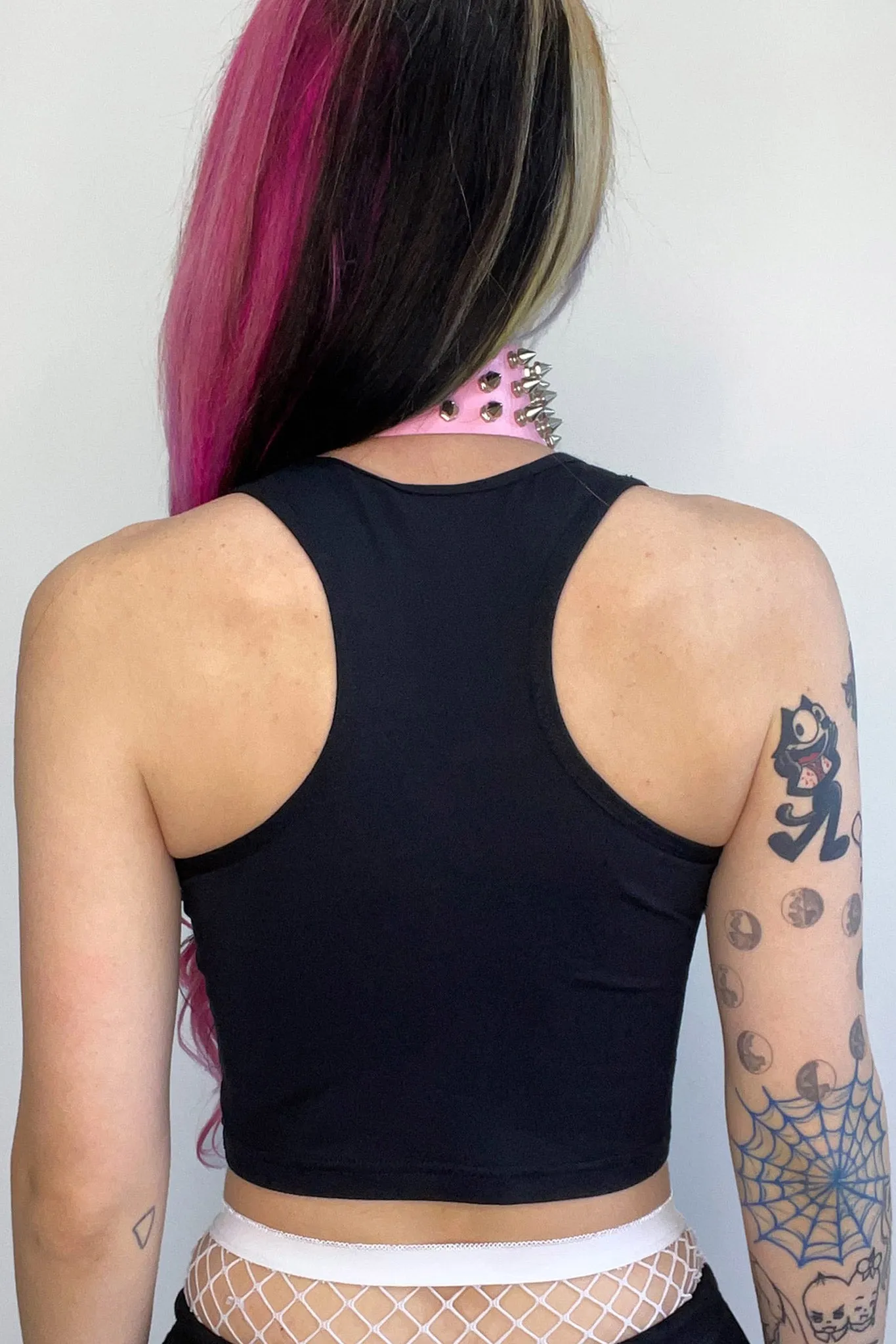 Pastel Goth Crop Tank Top