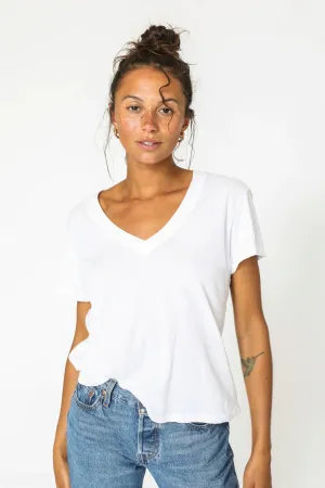 Perfect White Tee Hendrix Short Sleeve V-Neck