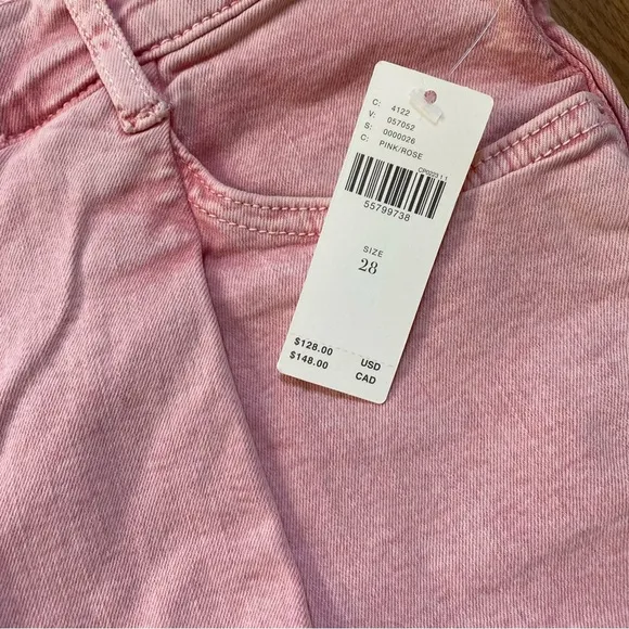 Pilcro pink skinny jeans