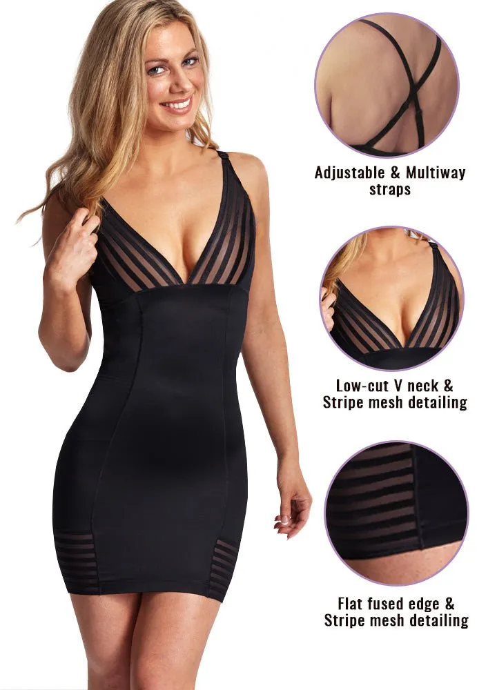 Plunging Slip With Multiway Straps