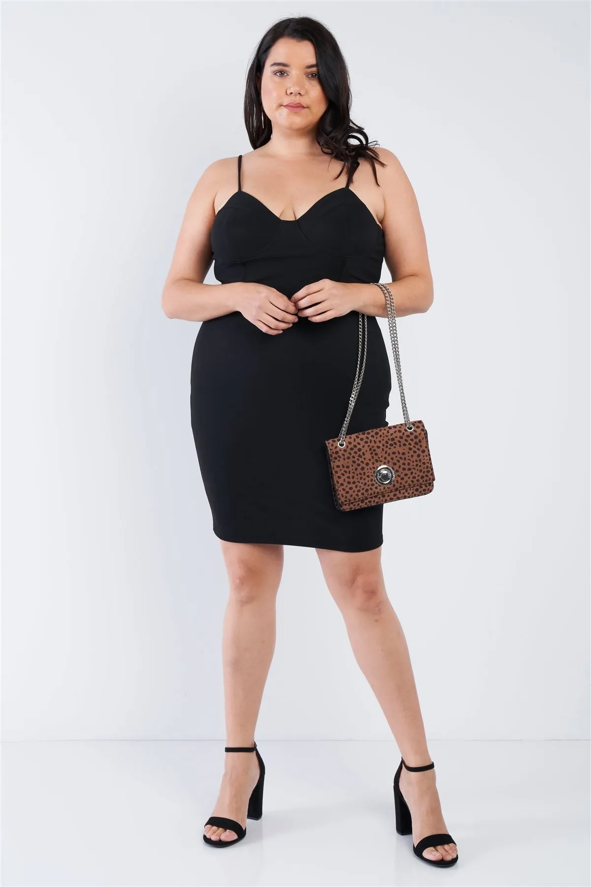 Plus Size Mini Sweetheart Dress