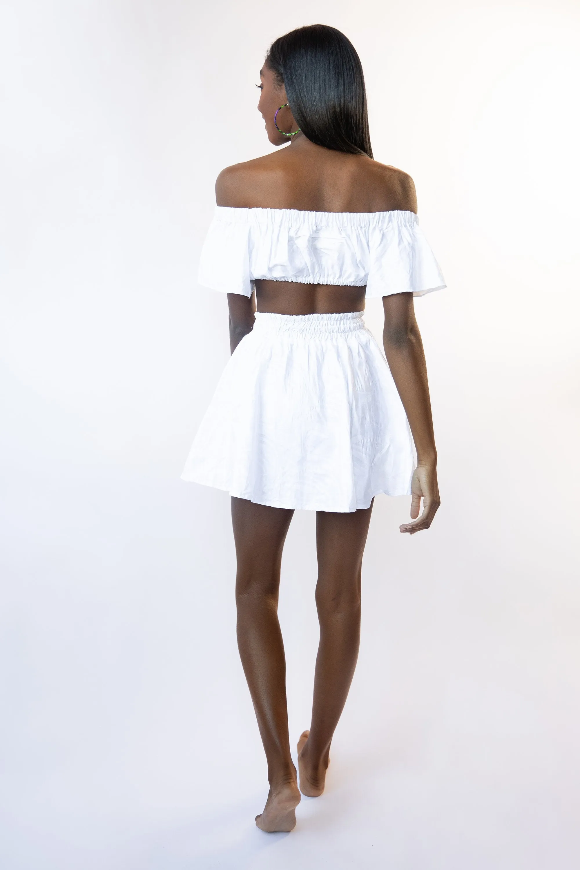 Pop Crop Short Sleeve Shirt