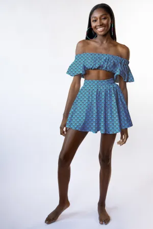 Pop Crop Short Sleeve Shirt