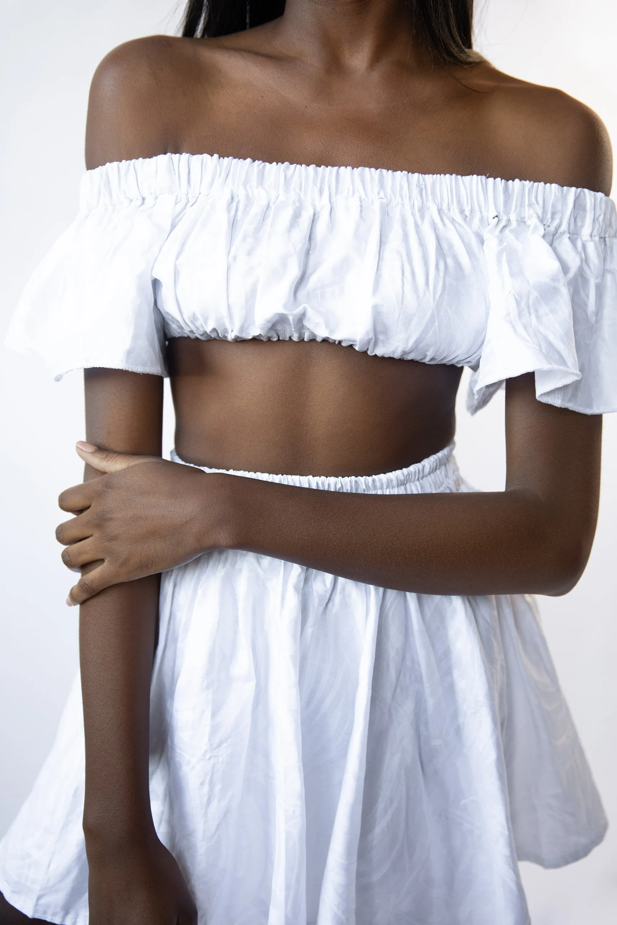 Pop Crop Short Sleeve Shirt