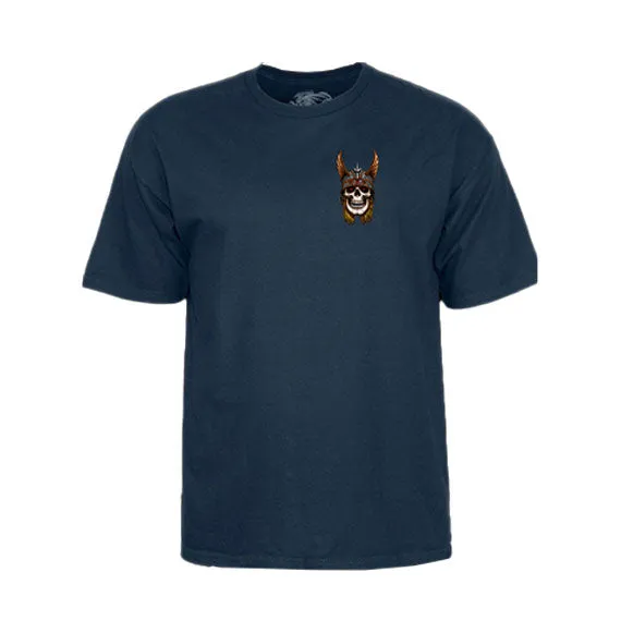 Powell Peralta Anderson Skull T-Shirt Navy