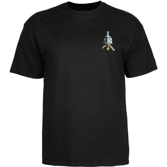 POWELL PERALTA Skull & Sword Tee Black