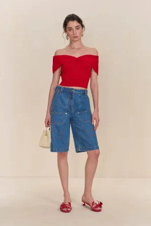 Prescott Knit Top Ghermez