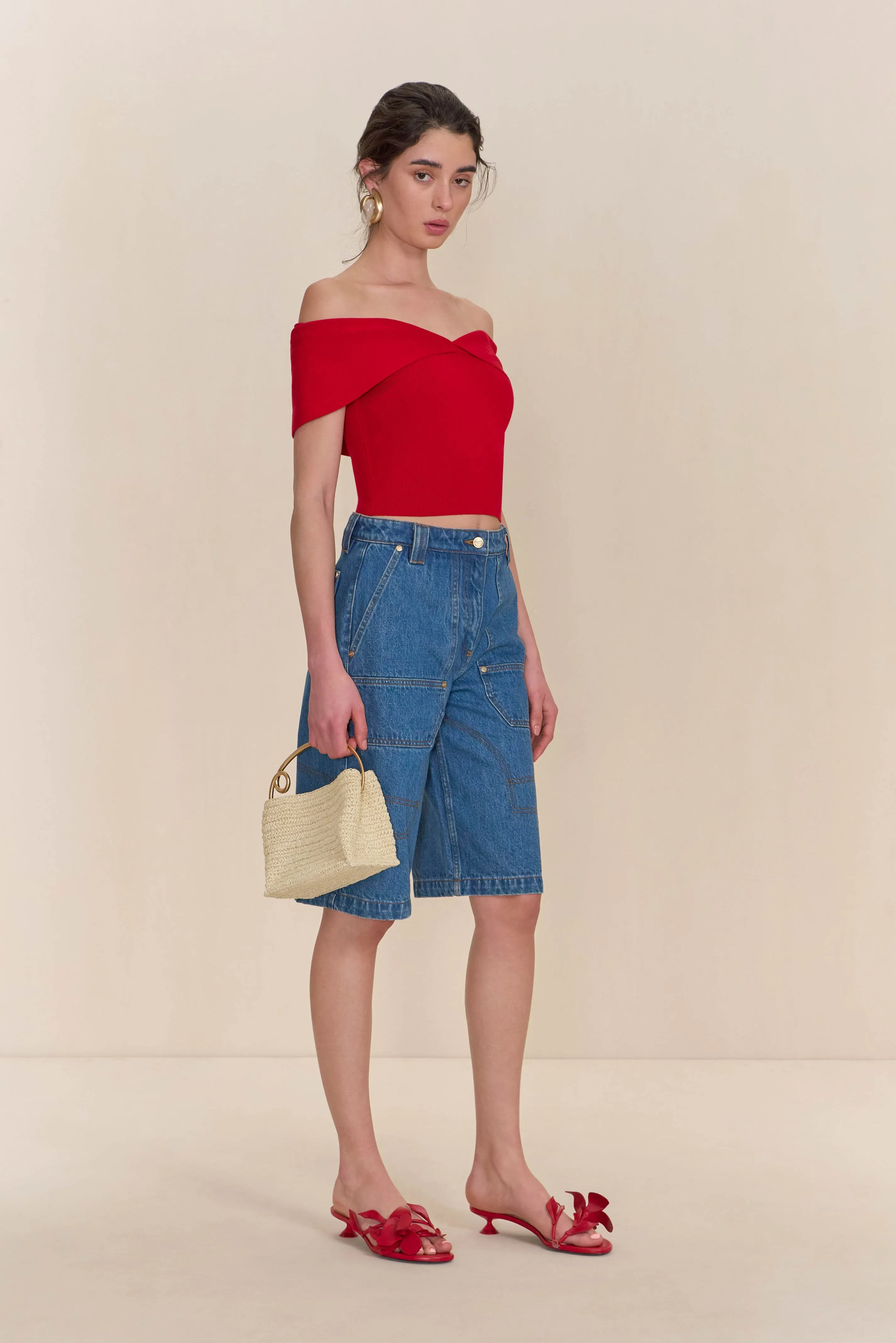 Prescott Knit Top Ghermez