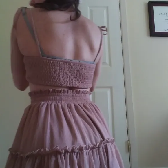 Princess Polly Pink Crop Top Set s.  4