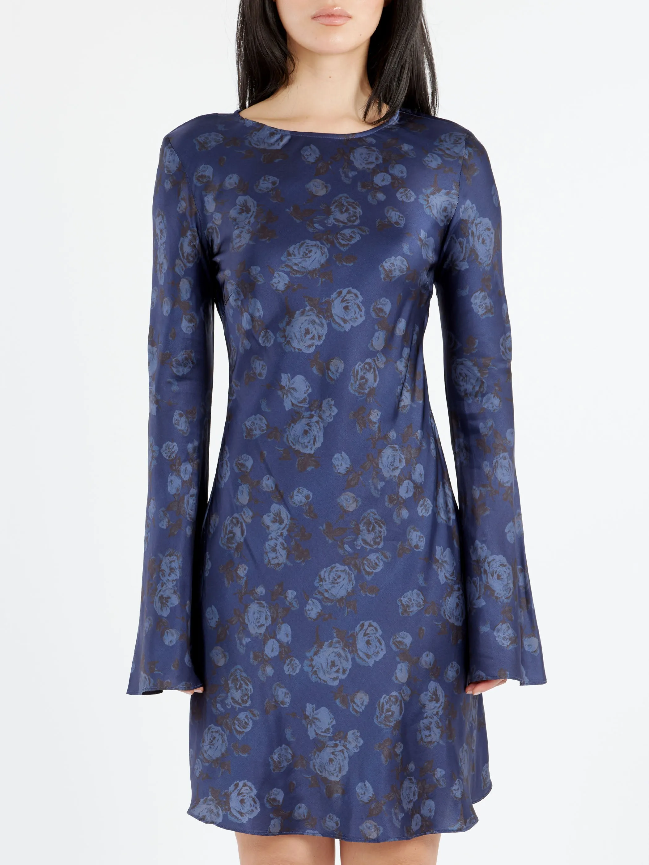 Printed Mini Dress