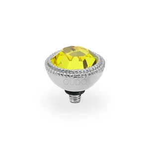 Qudo Fabero 11mm Silver Topper - Citrine