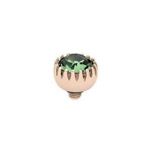 Qudo London 8mm Rose Gold Topper - Erinite