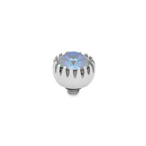 Qudo London 8mm Silver Topper - Serene Grey Delite