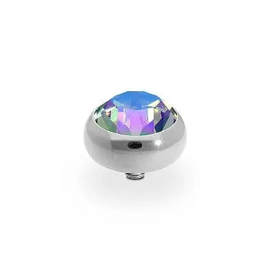 Qudo Sesto 10mm Silver Topper - Paradise Shine