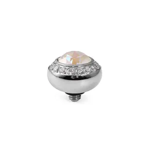Qudo Tondo Deluxe 10mm Silver Topper - Light Grey Delite
