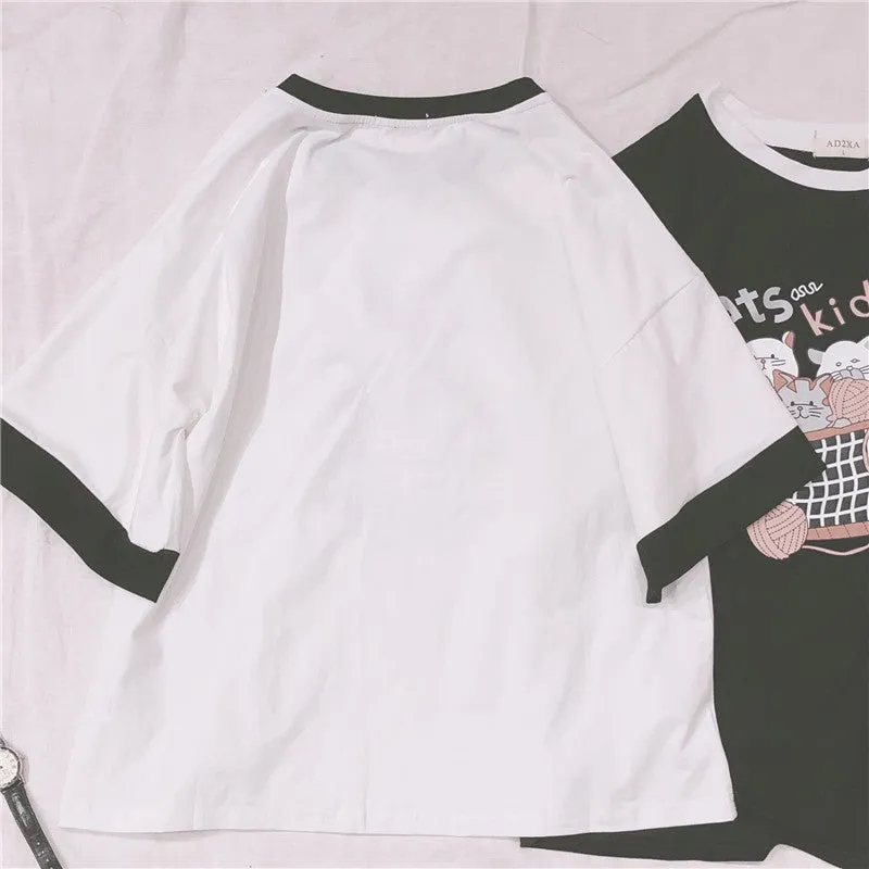 "CATS KIDS" TEE Y031705