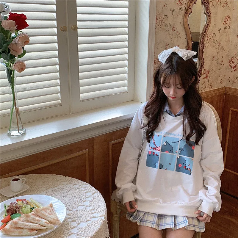 "MIRACIES HAPPEN EVERY DAY" SWEATSHIRT N091602
