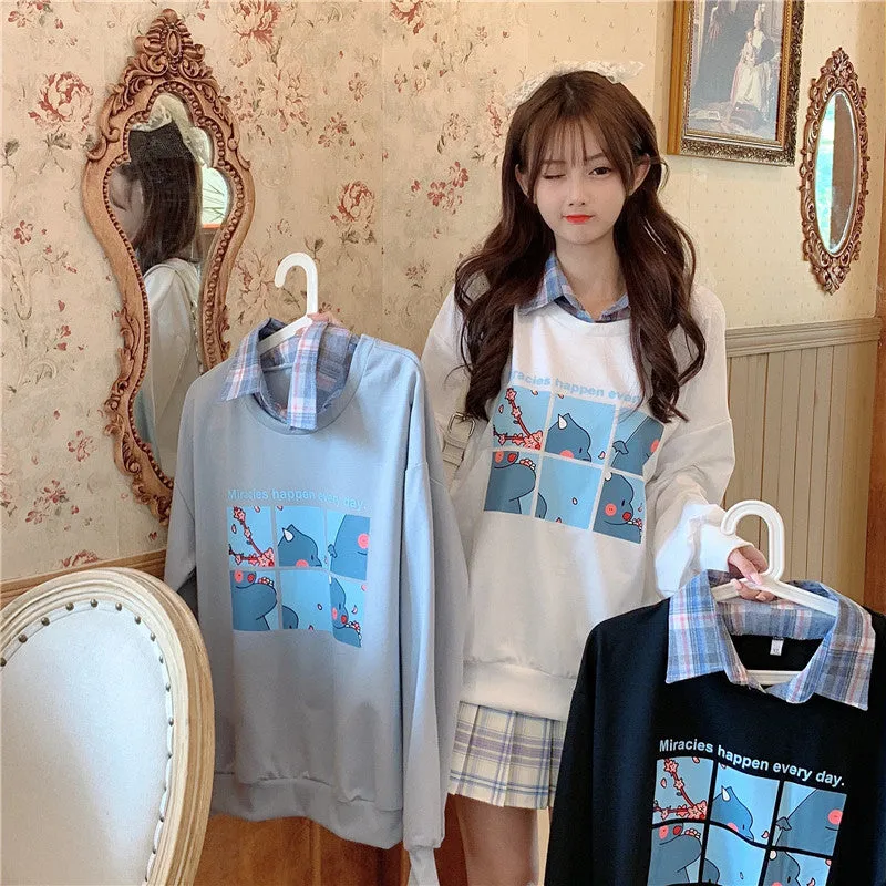"MIRACIES HAPPEN EVERY DAY" SWEATSHIRT N091602