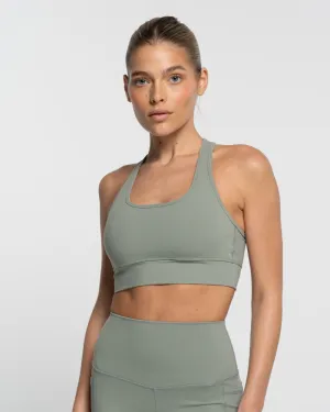 Racer Crop - Sage
