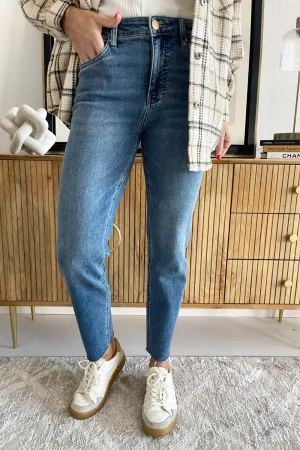 Rachael High Rise Raw Hem Fab Ab