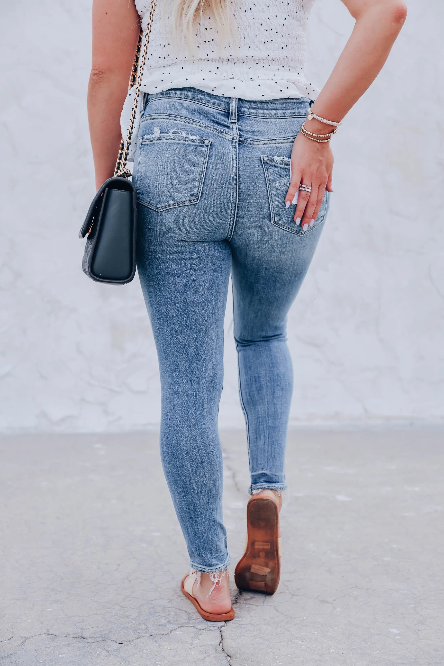 Rae Ripped High Rise Jeans