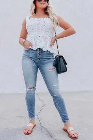 Rae Ripped High Rise Jeans