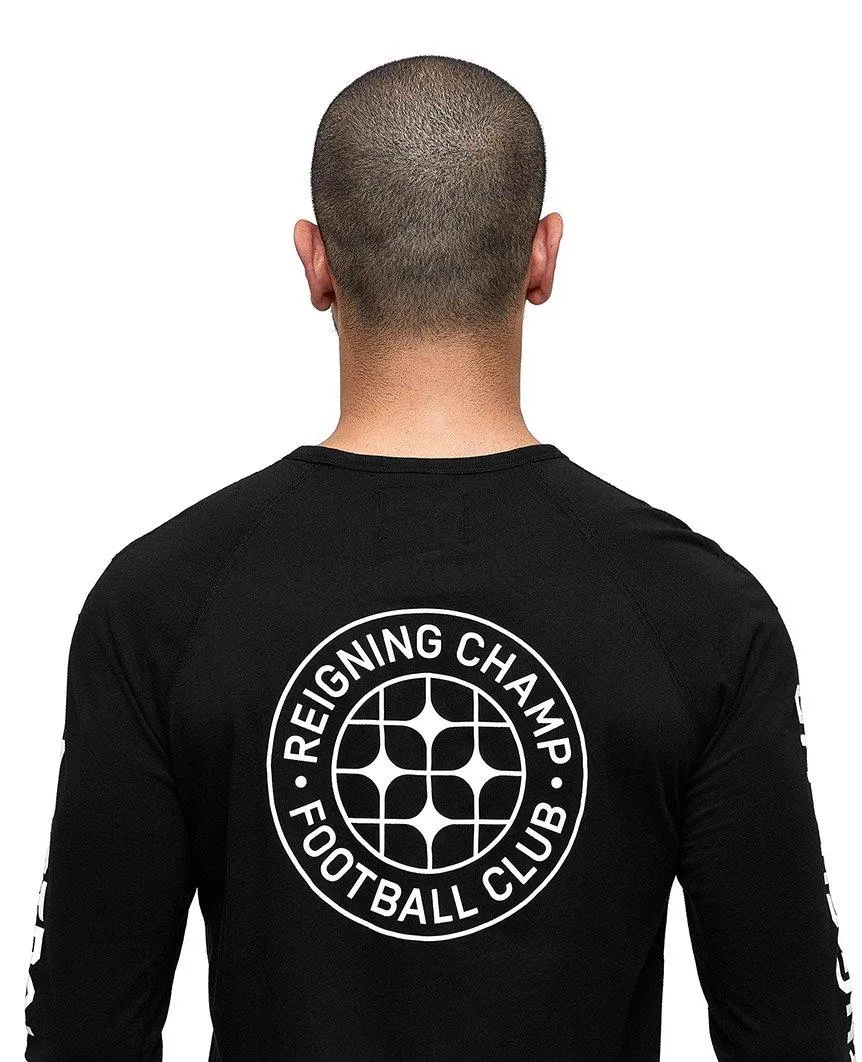 RCFC Long Sleeve Tee Pima Jersey Black
