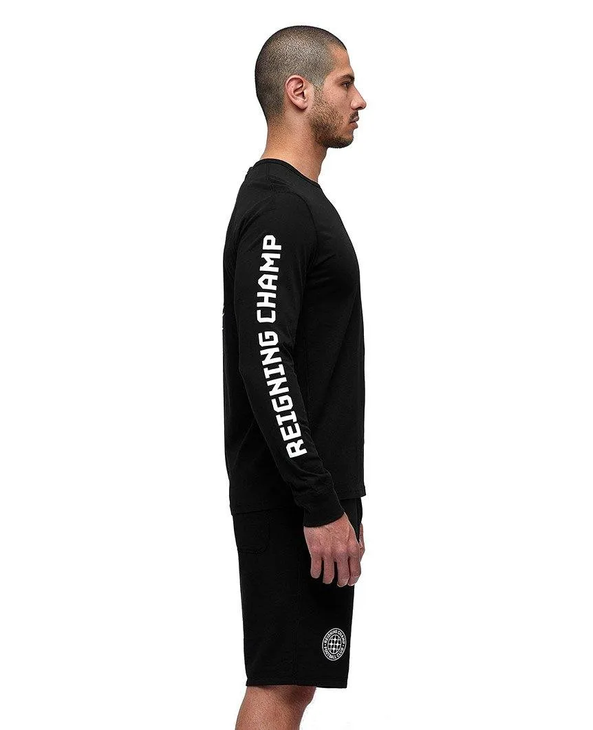 RCFC Long Sleeve Tee Pima Jersey Black