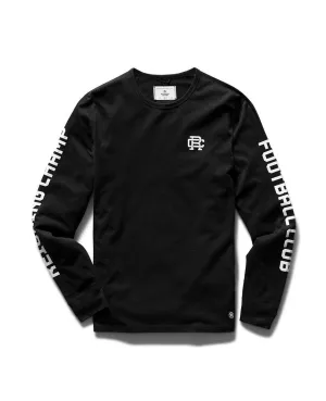 RCFC Long Sleeve Tee Pima Jersey Black