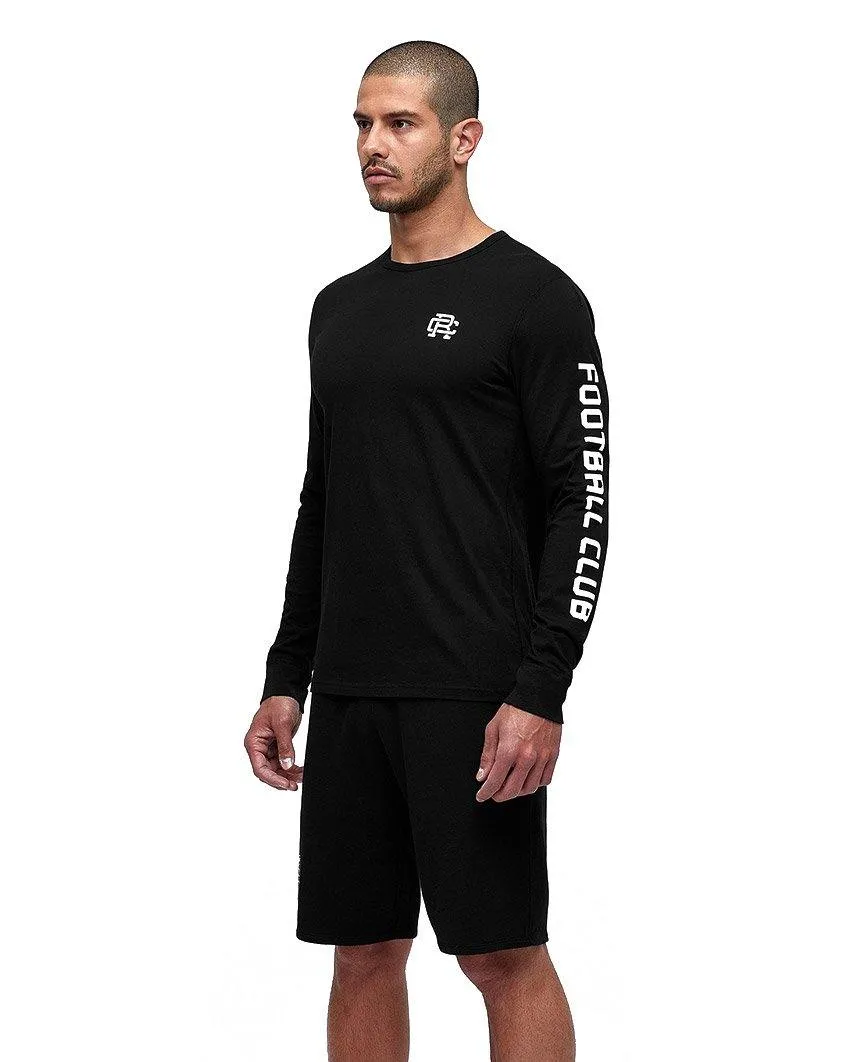 RCFC Long Sleeve Tee Pima Jersey Black