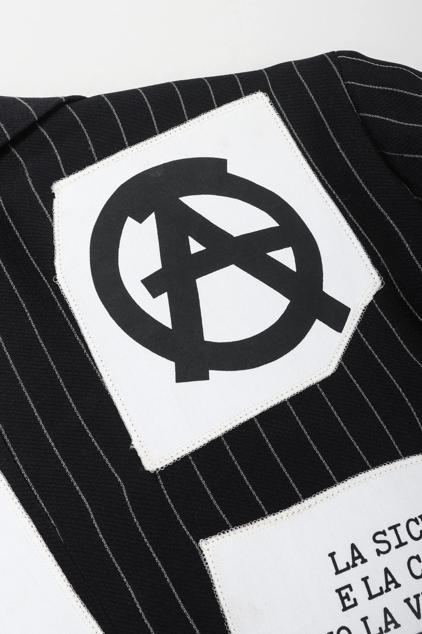 Rebel Appliqué Label Jacket