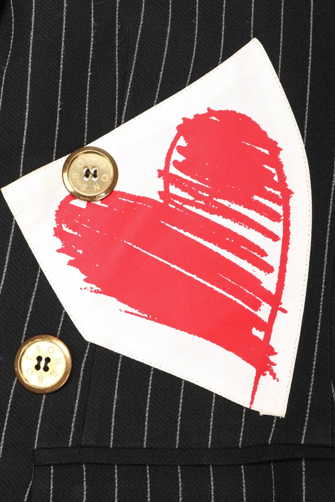 Rebel Appliqué Label Jacket