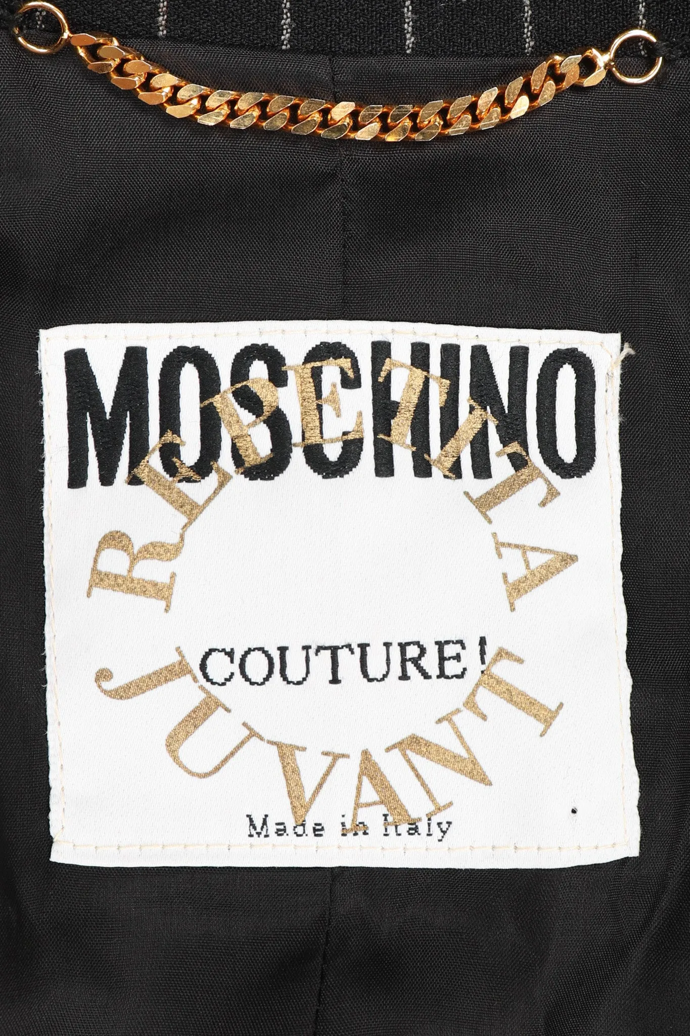 Rebel Appliqué Label Jacket