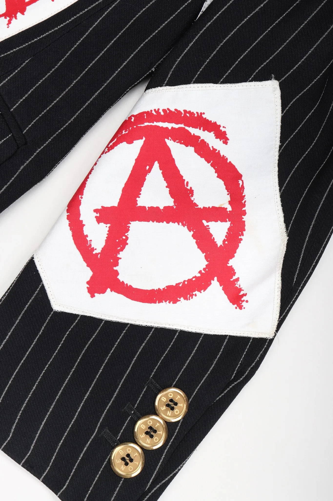Rebel Appliqué Label Jacket