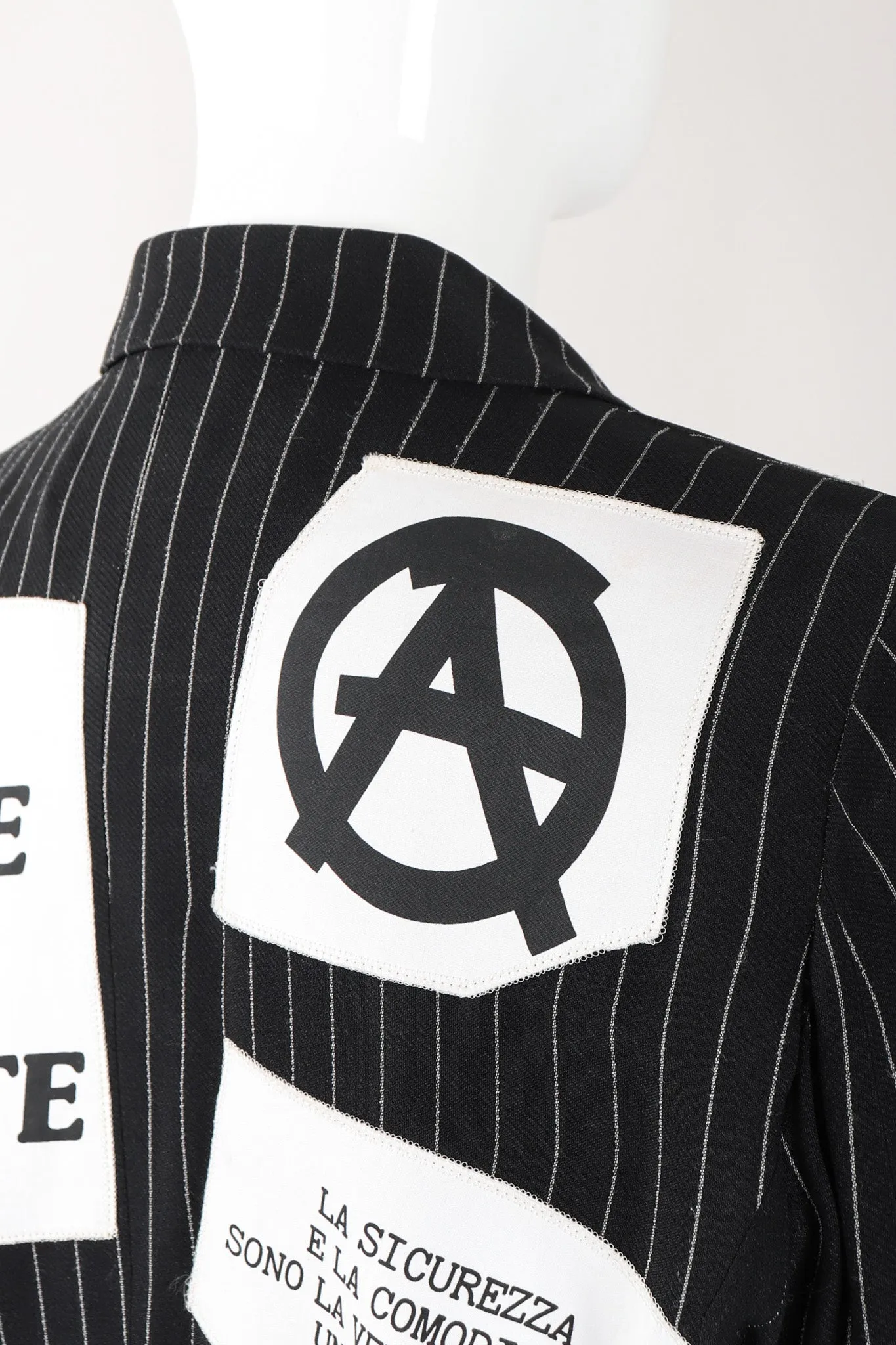Rebel Appliqué Label Jacket