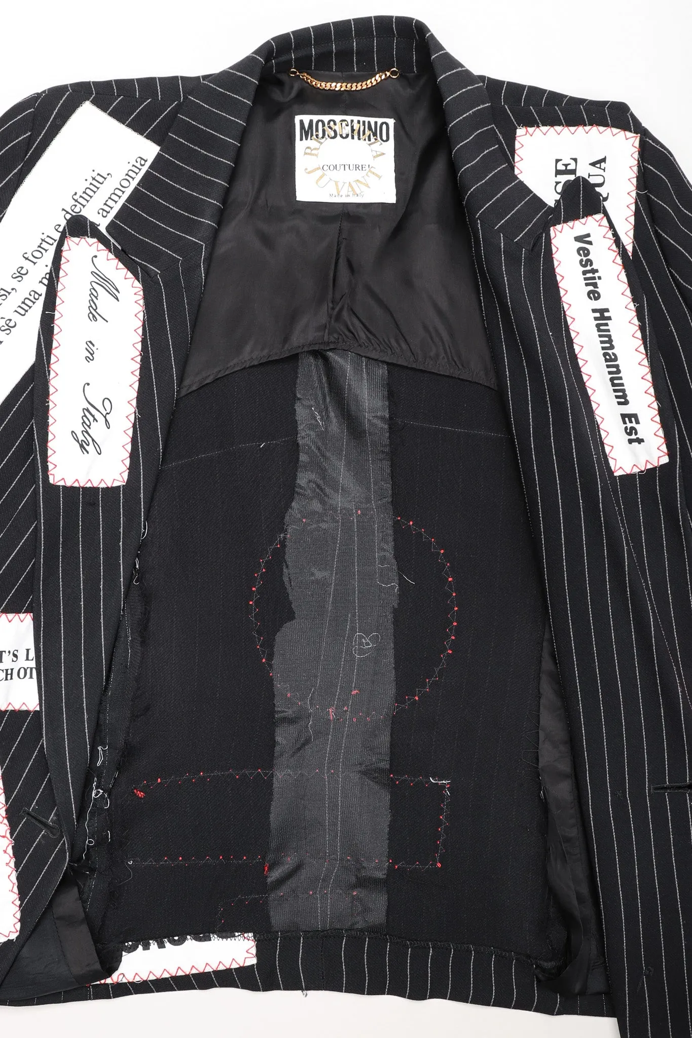 Rebel Appliqué Label Jacket