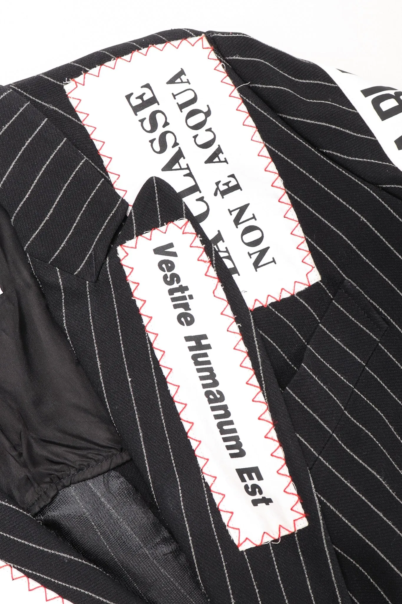 Rebel Appliqué Label Jacket
