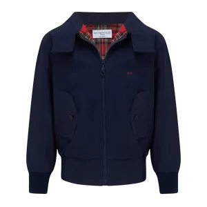 [Re:Coat] Carnaby Bomber Jacket - Navy (9-10Y, 13-14Y)