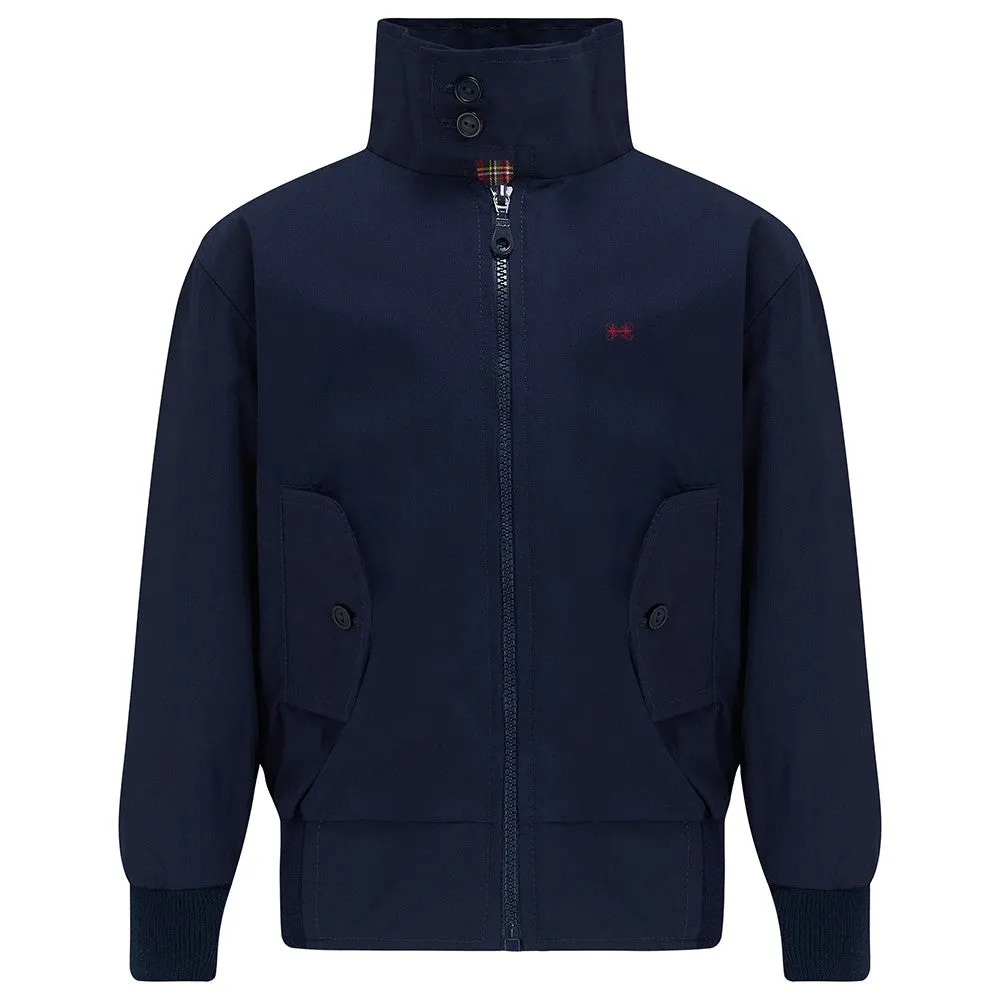 [Re:Coat] Carnaby Bomber Jacket - Navy (9-10Y, 13-14Y)